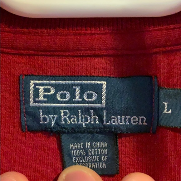 Men’s Ralph Lauren Polo 1/4 Zip Sweater - Picture 4 of 4